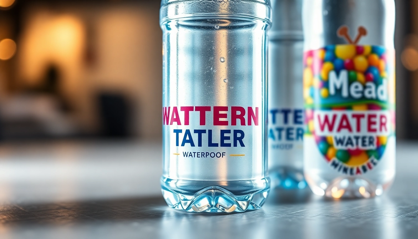 Strategic Guide to Creating Custom Water Bottle Labels That Impress and Convert