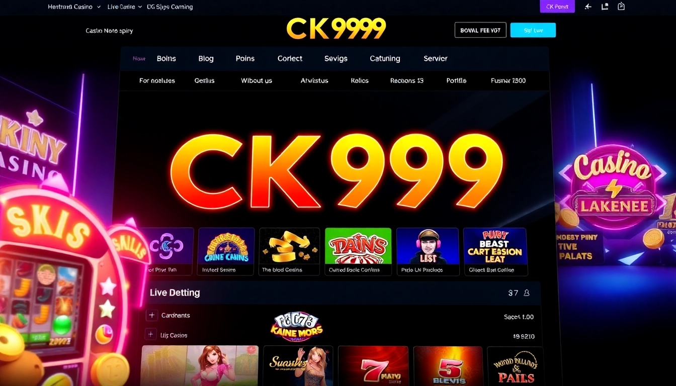 CK999: Discover a Leading Crypto Casino for Real Money Gaming and Betting